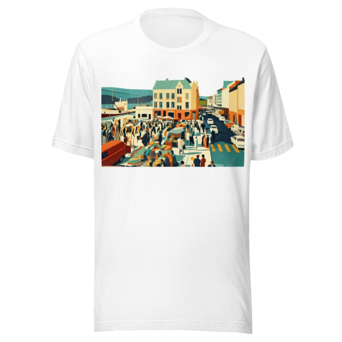 Alesund / Alesund/ Sunnmore Norway T-Shirt Souvenir Travel– Fjord, Mountain & Art Nouveau Design
