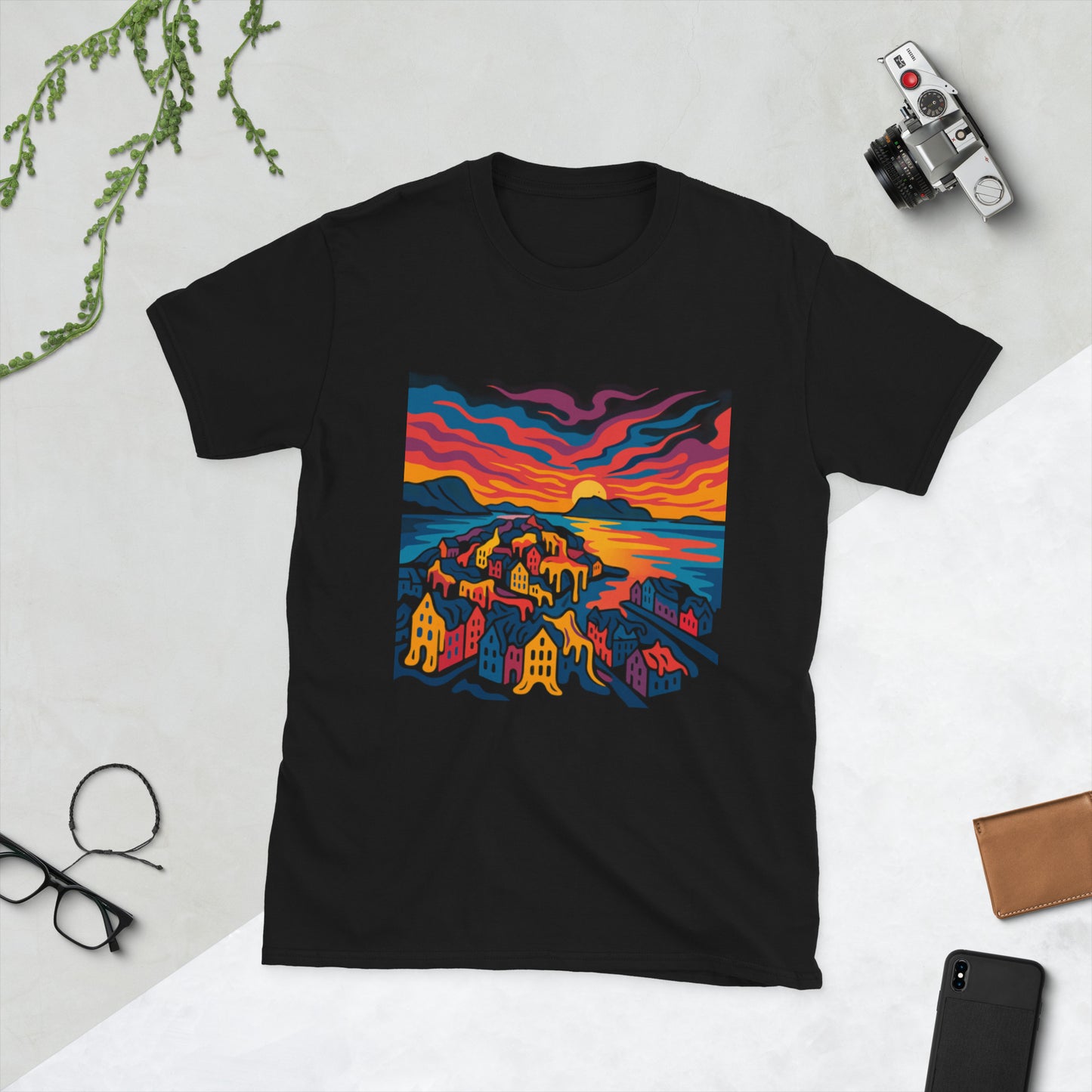 Alesund / Alesund/ Sunnmore Norway T-Shirt Souvenir Travel– Fjord, Mountain & Art Nouveau Design