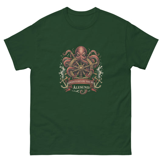 Alesund / Alesund/ Sunnmore Norway T-Shirt Souvenir Travel– Fjord, Mountain & Art Nouveau Design