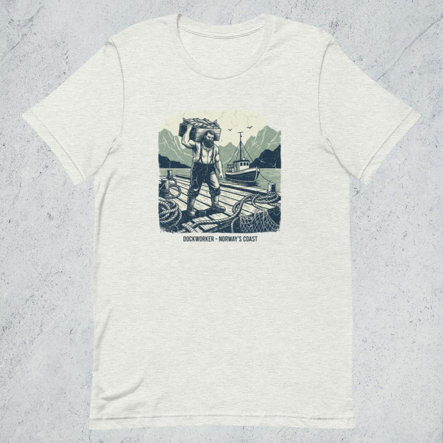 Alesund / Alesund/ Sunnmore Norway T-Shirt Souvenir Travel– Fjord, Mountain & Art Nouveau Design