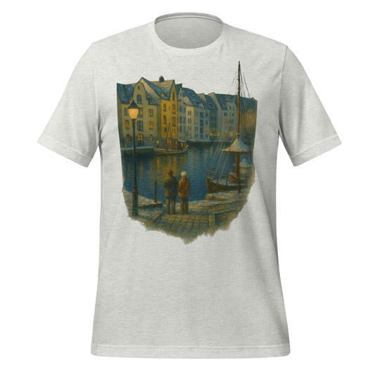 Alesund / Alesund/ Sunnmore Norway T-Shirt Souvenir Travel– Fjord, Mountain & Art Nouveau Design