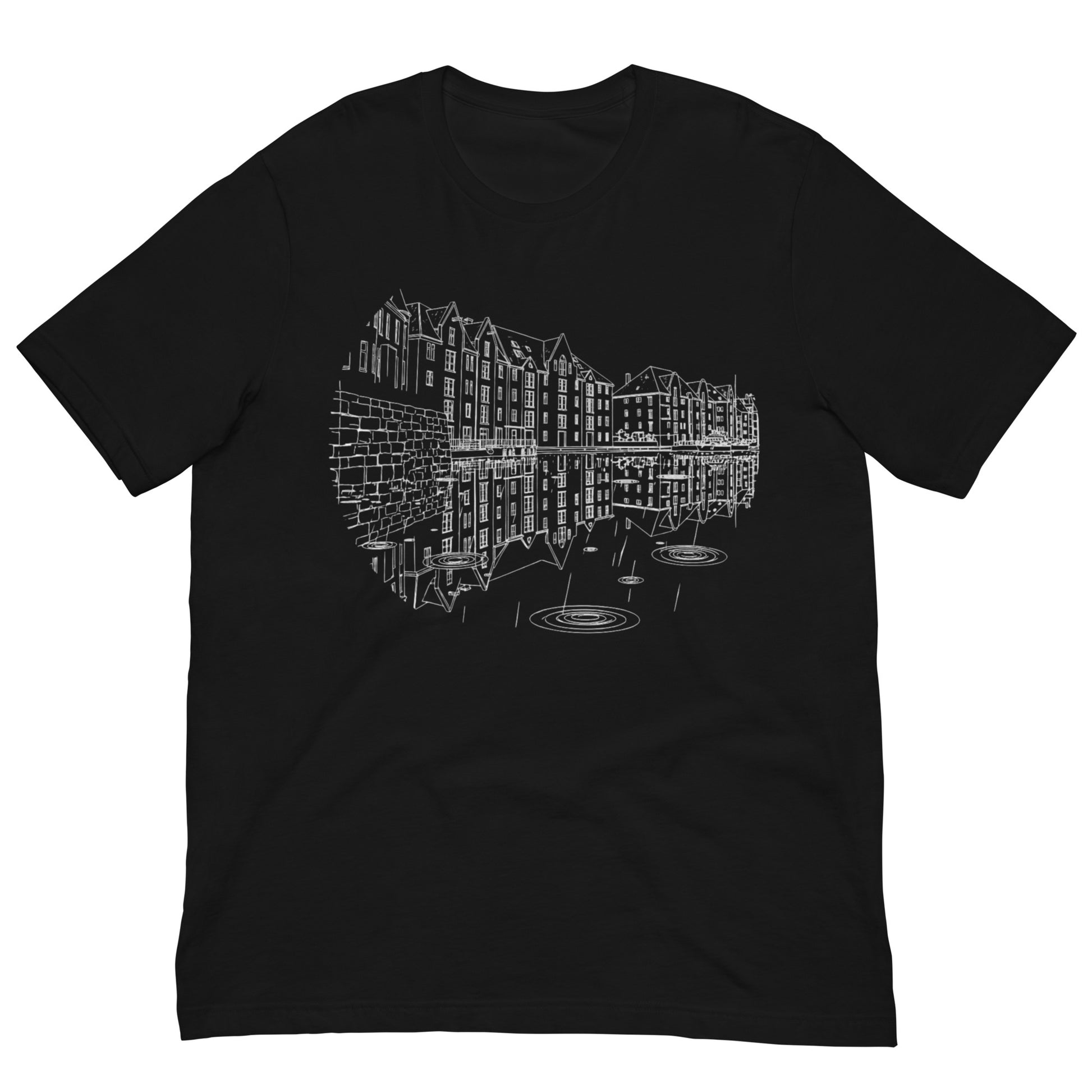 Alesund / Alesund/ Sunnmore Norway T-Shirt Souvenir Travel– Fjord, Mountain & Art Nouveau Design