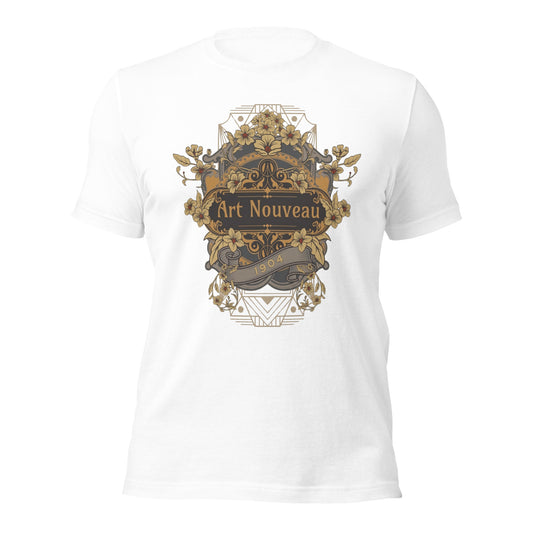 Alesund / Sunnmore Norway T-Shirt – Fjord, Mountain & Art Nouveau Design
